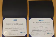 Två diplom för bästa artiklar i tidskriften IEEE Antennas & Propagation
