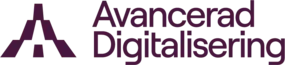 Avancerad digitaliserings logotyp.